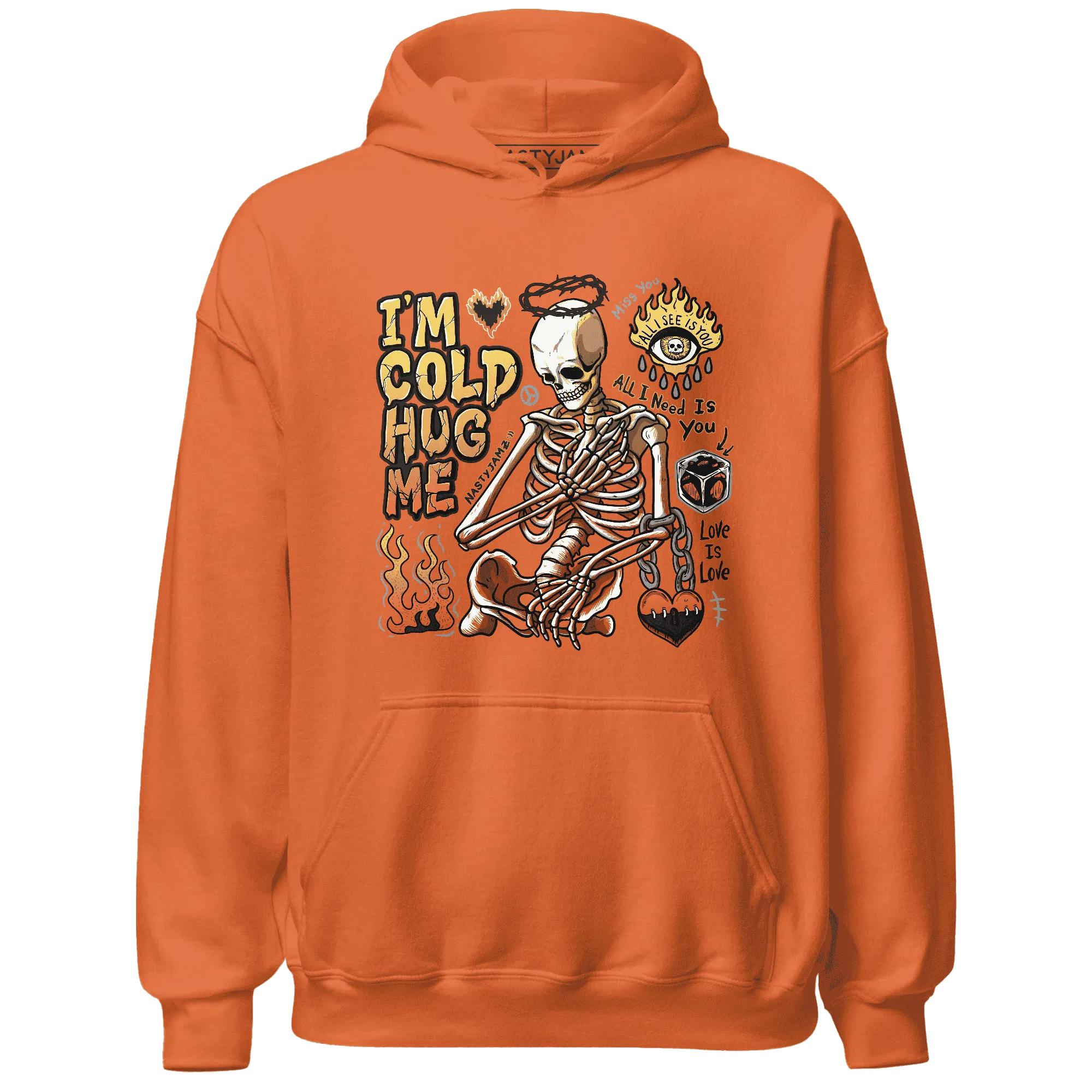 VaporMax-Crimson-Total-Orange-Plus-NastyJamz-Hoodie-Match-Im-Cold-Hug-Me