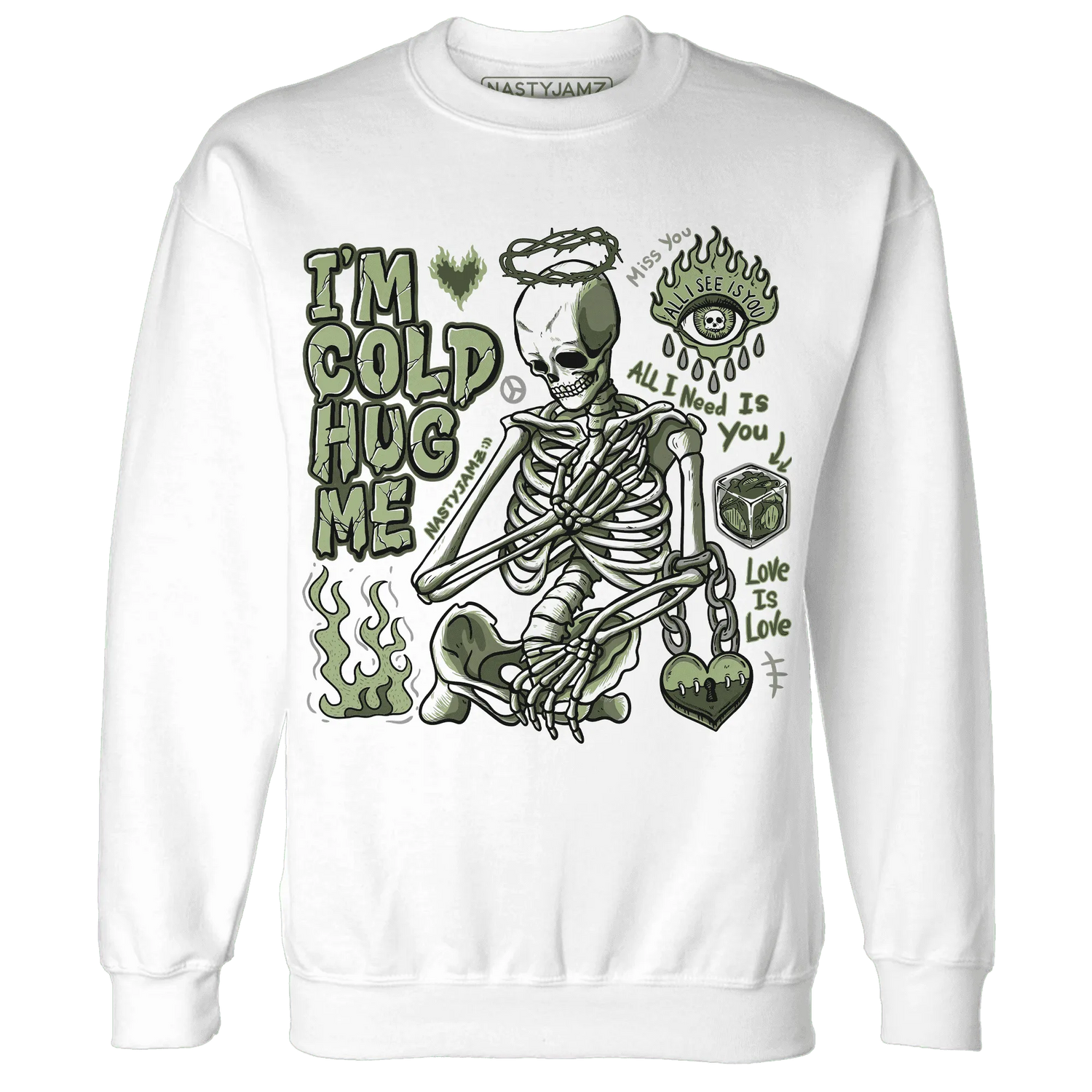 VaporMax-Plus-Alligator-NastyJamz-Sweatshirt-Match-Im-Cold-Hug-Me