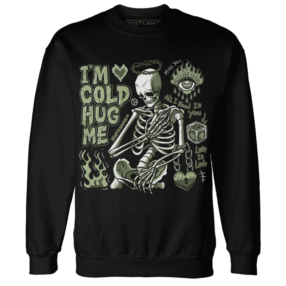 VaporMax-Plus-Alligator-NastyJamz-Sweatshirt-Match-Im-Cold-Hug-Me