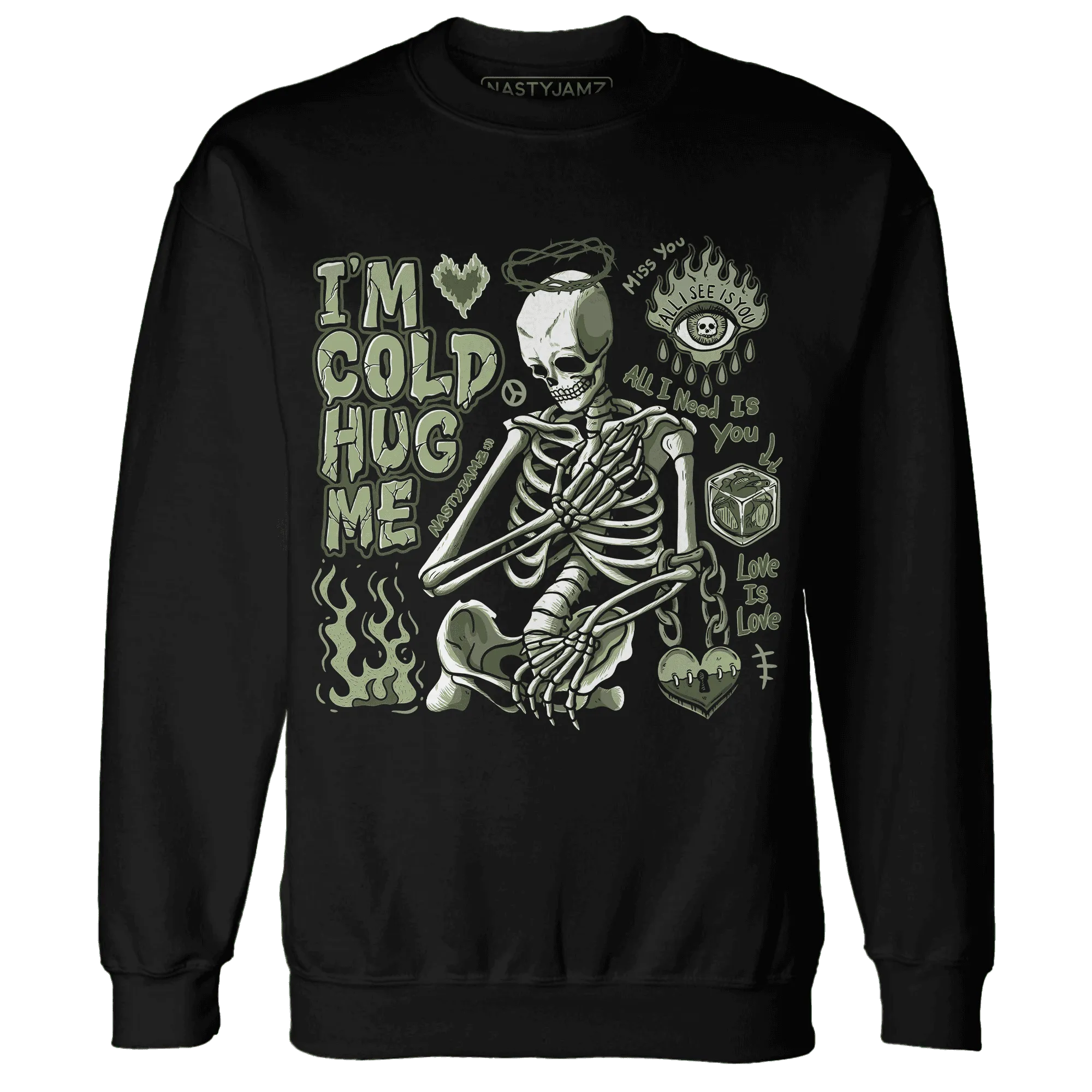 VaporMax-Plus-Alligator-Sweatshirt-Match-Im-Cold-Hug-Me