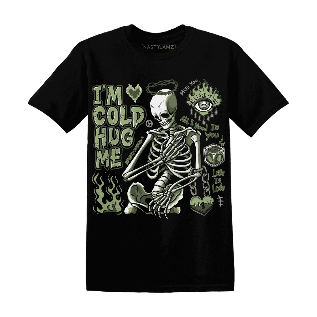 VaporMax-Plus-Alligator-NastyJamz-T-Shirt-Match-Im-Cold-Hug-Me