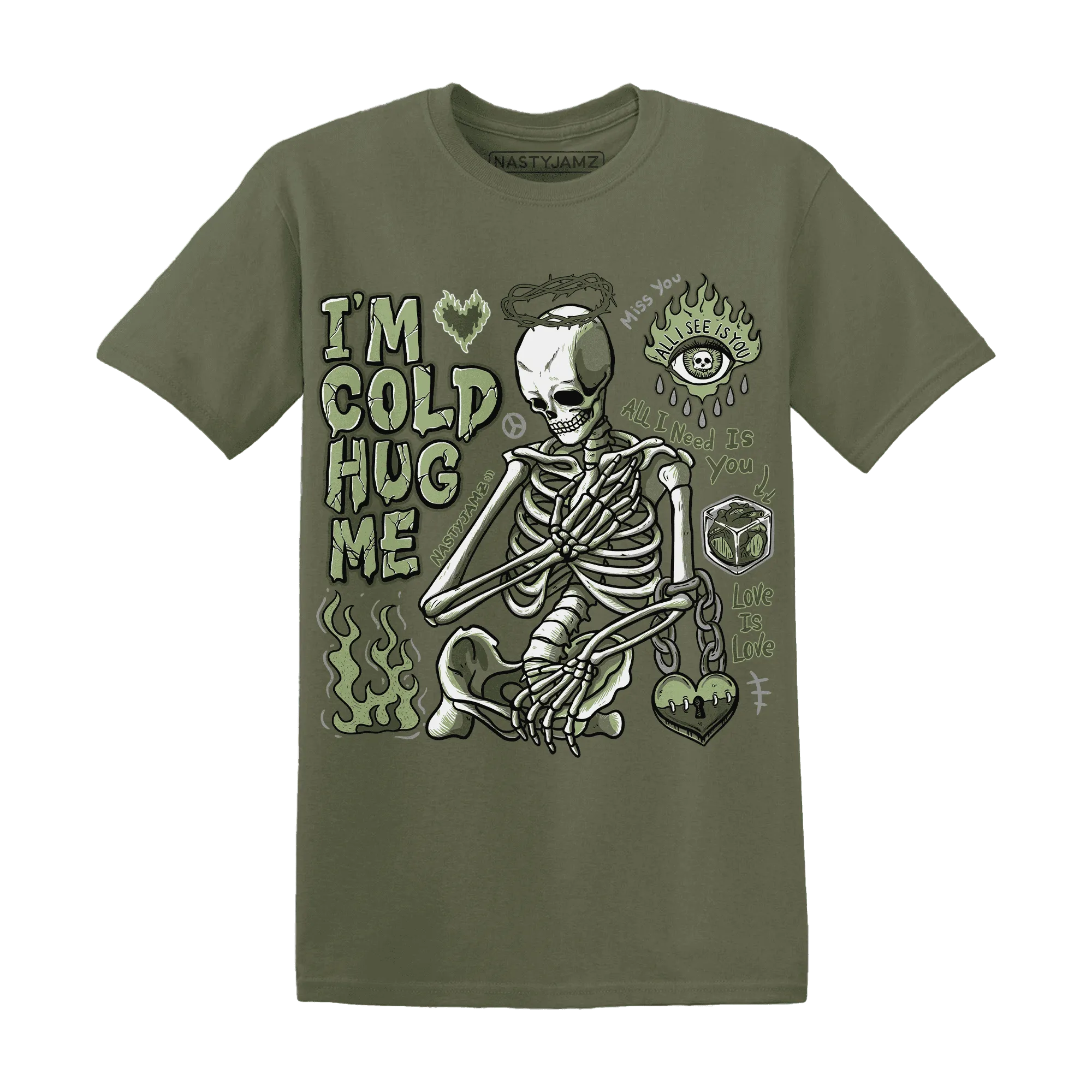VaporMax-Plus-Alligator-NastyJamz-T-Shirt-Match-Im-Cold-Hug-Me