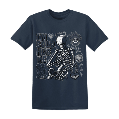 VaporMax-Plus-Midnight-Navy-White-Metallic-Silver-T-Shirt-Match-Im-Cold-Hug-Me