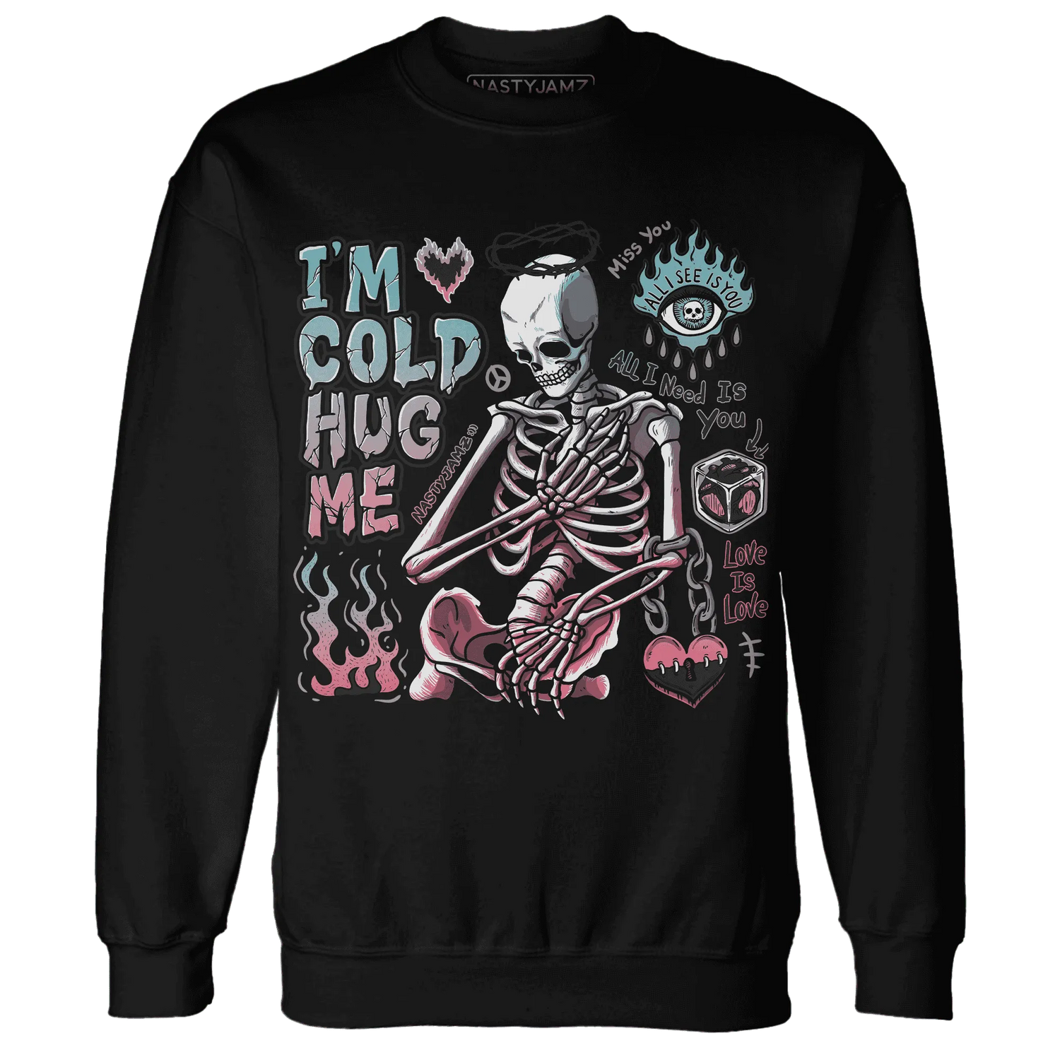 VaporMax-Plus-South-Beach-NastyJamz-Sweatshirt-Match-Im-Cold-Hug-Me