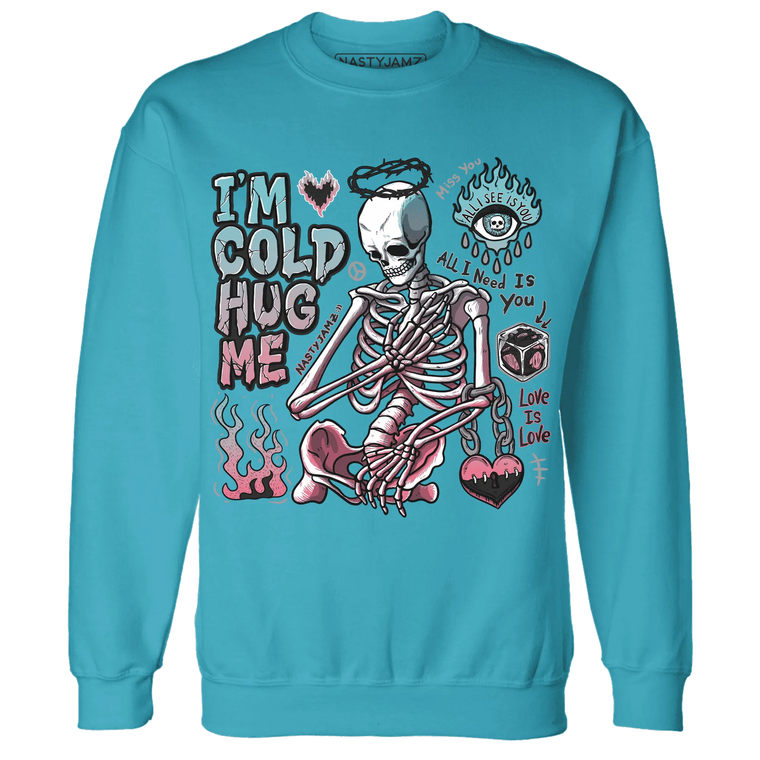 VaporMax-Plus-South-Beach-NastyJamz-Sweatshirt-Match-Im-Cold-Hug-Me