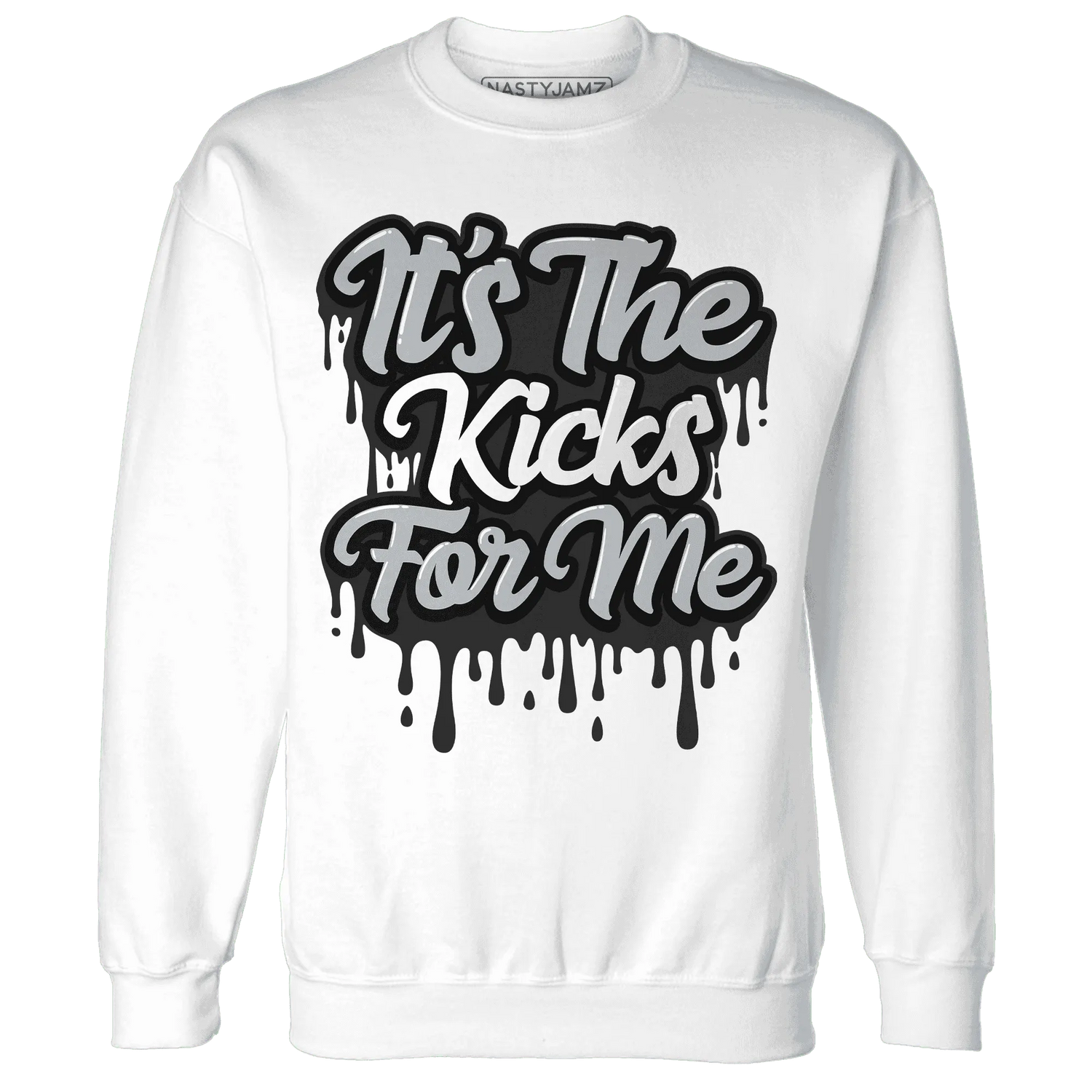 Wolf-Grey-12s-NastyJamz-Sweatshirt-Match-Its-The-Kicks