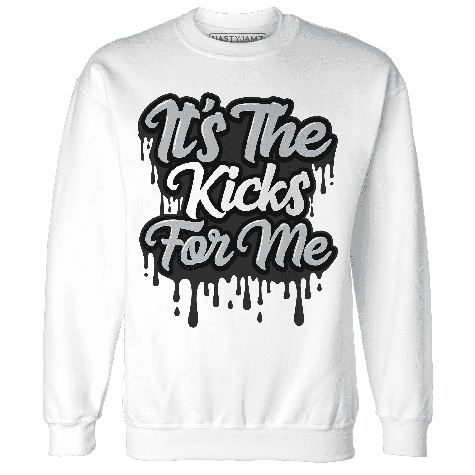 Wolf-Grey-12s-NastyJamz-Sweatshirt-Match-Its-The-Kicks