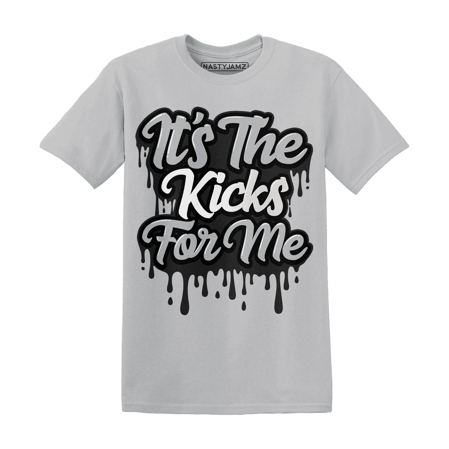 Wolf-Grey-12s-NastyJamz-T-Shirt-Match-Its-The-Kicks