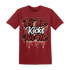 Dune Red 13s T Shirt Match Its The Kicks - NastyJamz