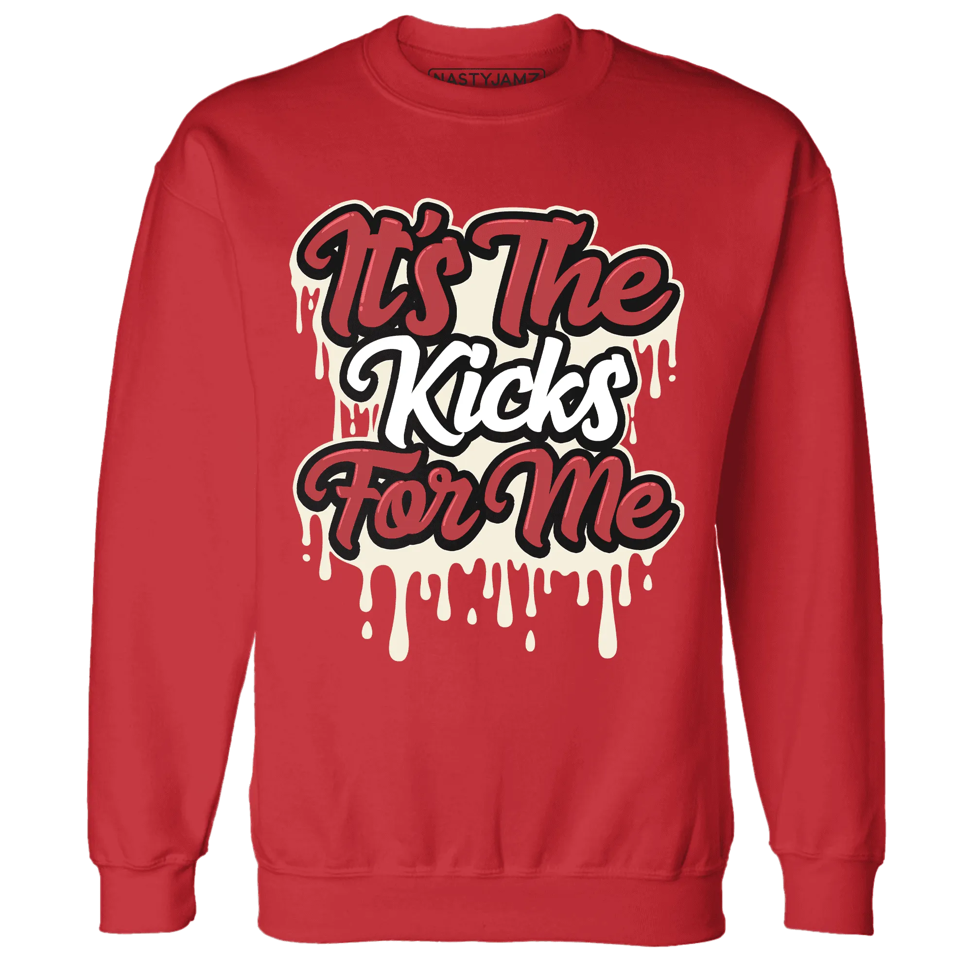 Black-Toe-Reimagined-Red-White-1s-Sweatshirt-Match-Its-The-Kicks