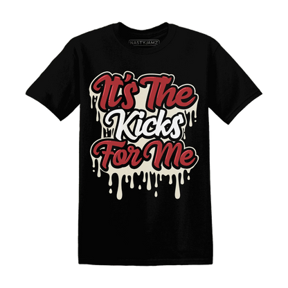Black-Toe-Reimagined-Red-White-1s-T-Shirt-Match-Its-The-Kicks