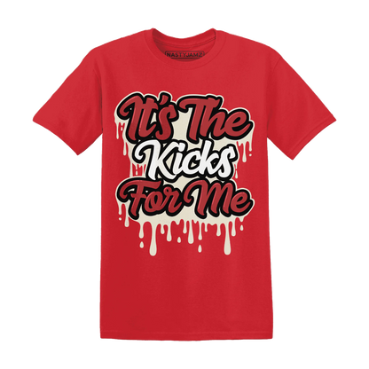 Black-Toe-Reimagined-Red-White-1s-T-Shirt-Match-Its-The-Kicks