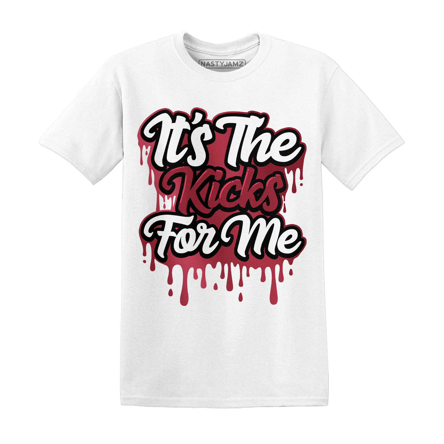 High 85 Metallic Burgundy 1s T Shirt Match Its The Kicks - NastyJamz