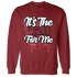 High 85 Metallic Burgundy 1s Sweatshirt Match Its The Kicks - NastyJamz