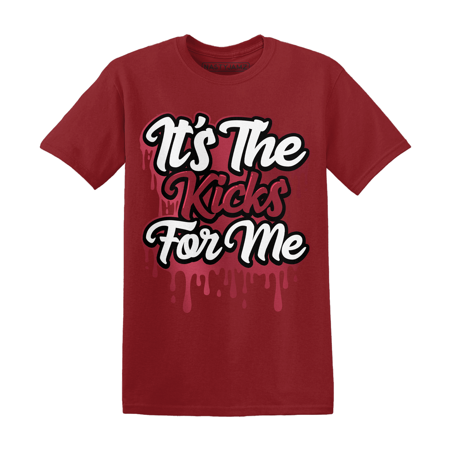 High 85 Metallic Burgundy 1s T Shirt Match Its The Kicks - NastyJamz