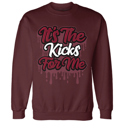 High White Team Red 1s Sweatshirt Match Its The Kicks - NastyJamz