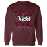 High White Team Red 1s Sweatshirt Match Its The Kicks - NastyJamz
