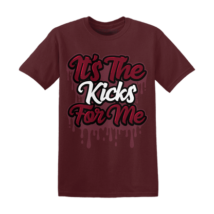 High White Team Red 1s T Shirt Its The Kicks - NastyJamz