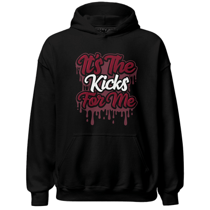 High White Team Red 1s Hoodie Match Its The Kicks - NastyJamz