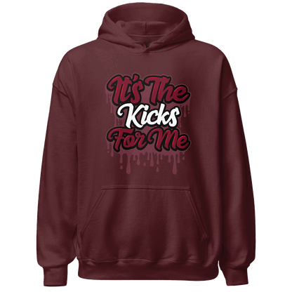 High White Team Red 1s Hoodie Match Its The Kicks - NastyJamz