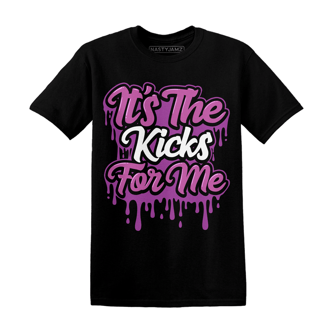 GS Hyper Violet 4s T Shirt Its The Kicks - NastyJamz