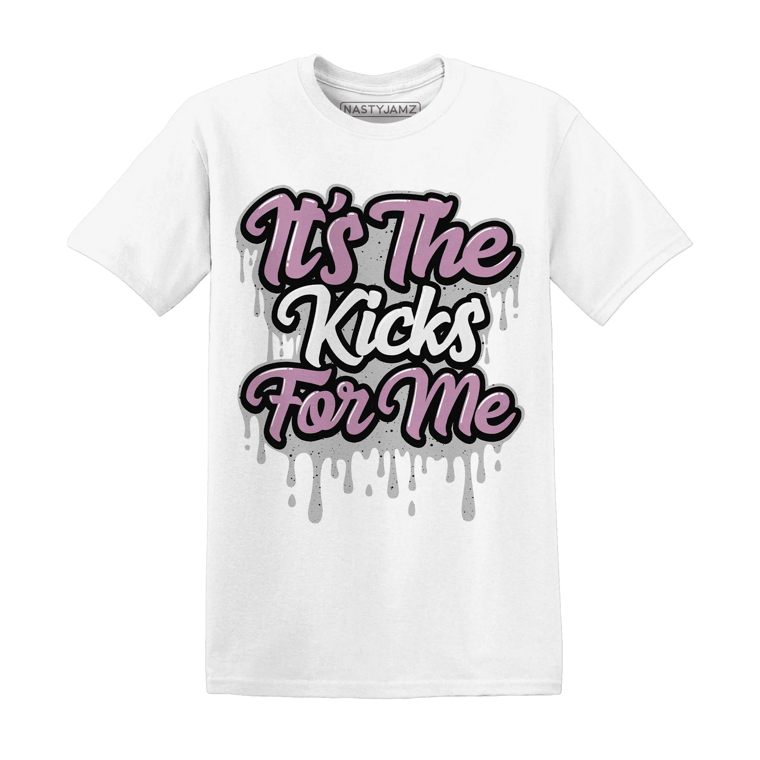 Orchid-Neutral-Grey-Black-White-4s-T-Shirt-Match-Its-The-Kicks