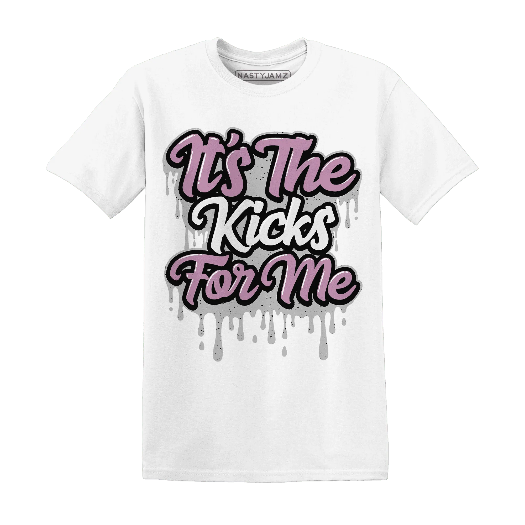 Orchid-Neutral-Grey-Black-White-4s-T-Shirt-Match-Its-The-Kicks