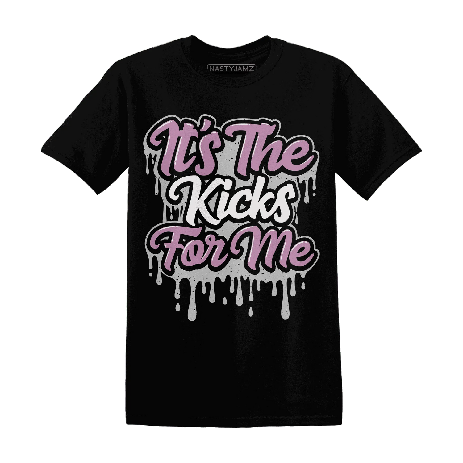 Orchid-Neutral-Grey-Black-White-4s-T-Shirt-Match-Its-The-Kicks