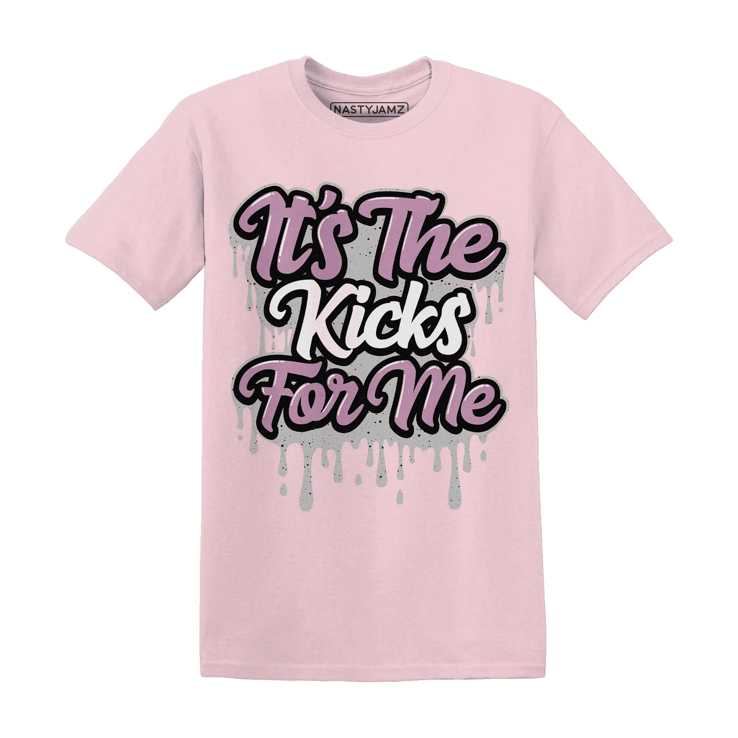 Orchid-Neutral-Grey-Black-White-4s-T-Shirt-Match-Its-The-Kicks