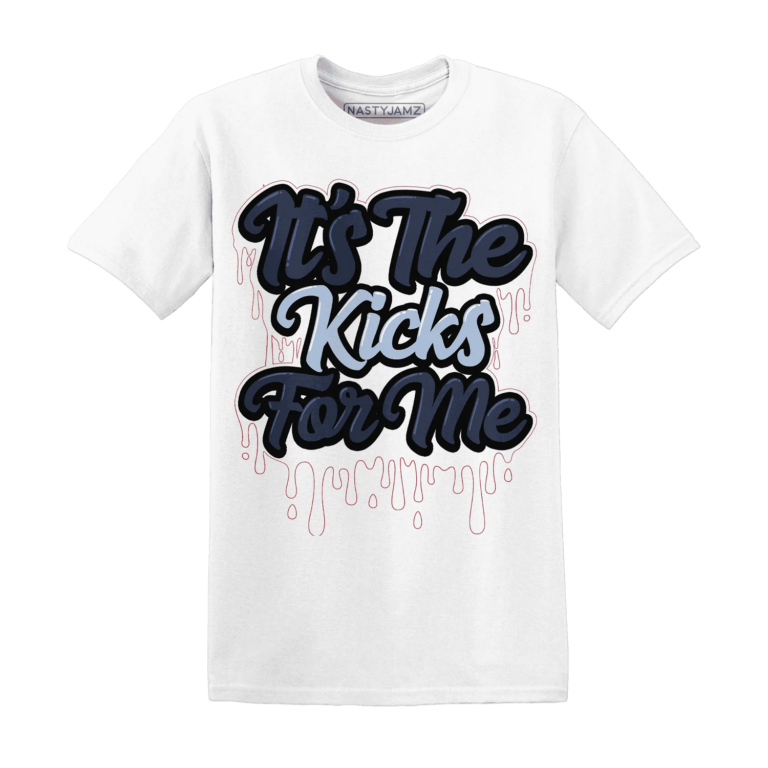 White-Navy-6s-T-Shirt-Match-Its-The-Kicks