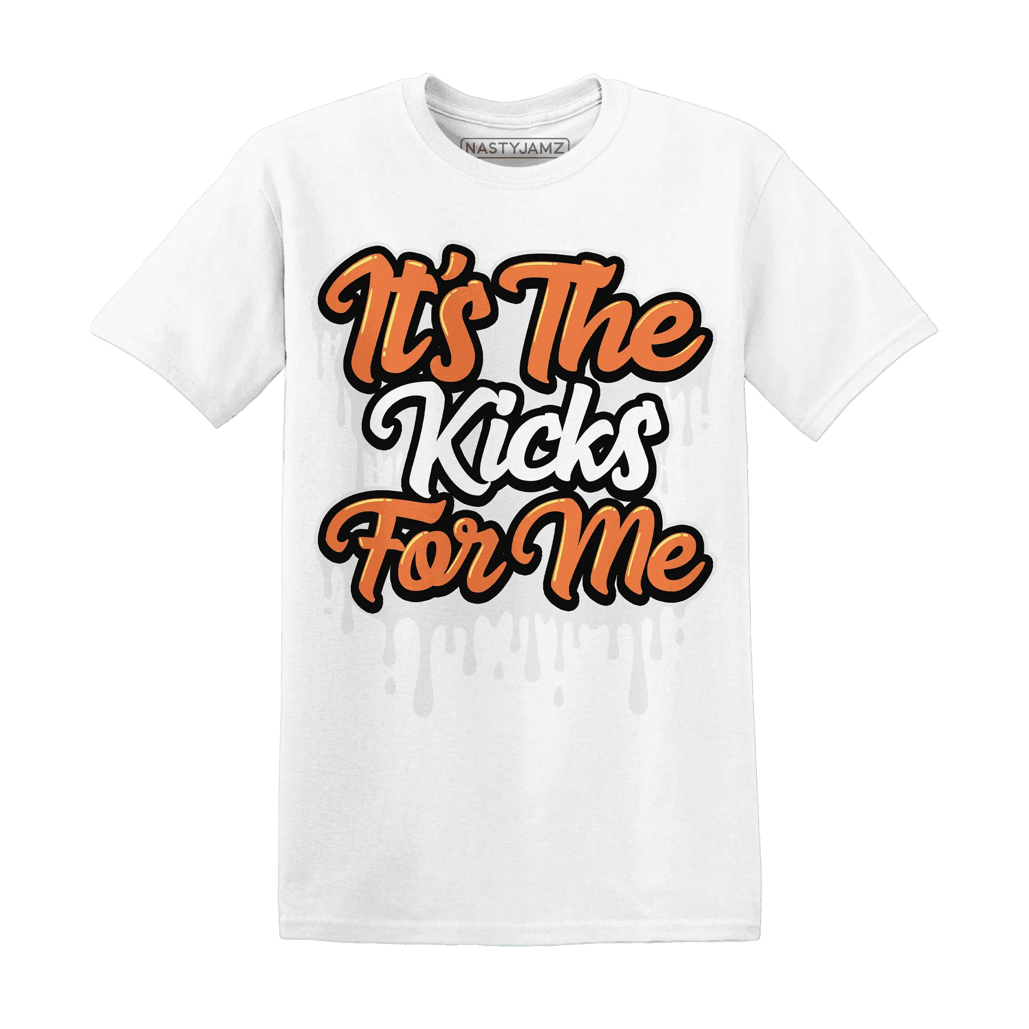 AM-TW-White-Orange-NastyJamz-T-Shirt-Match-Its-The-Kicks