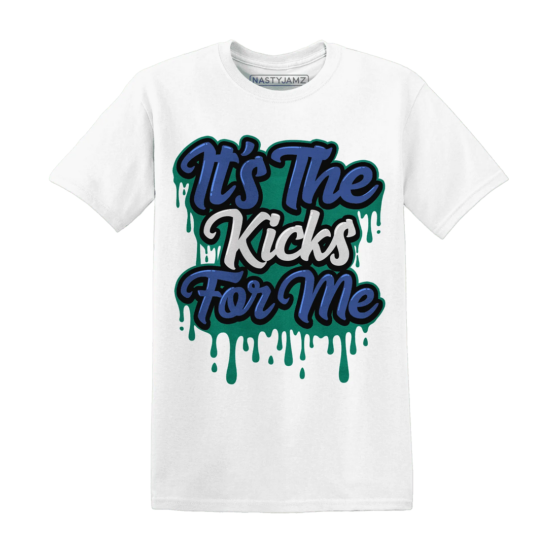 Dunk-Hyper-Royal-Malachite-T-Shirt-Match-Its-The-Kicks