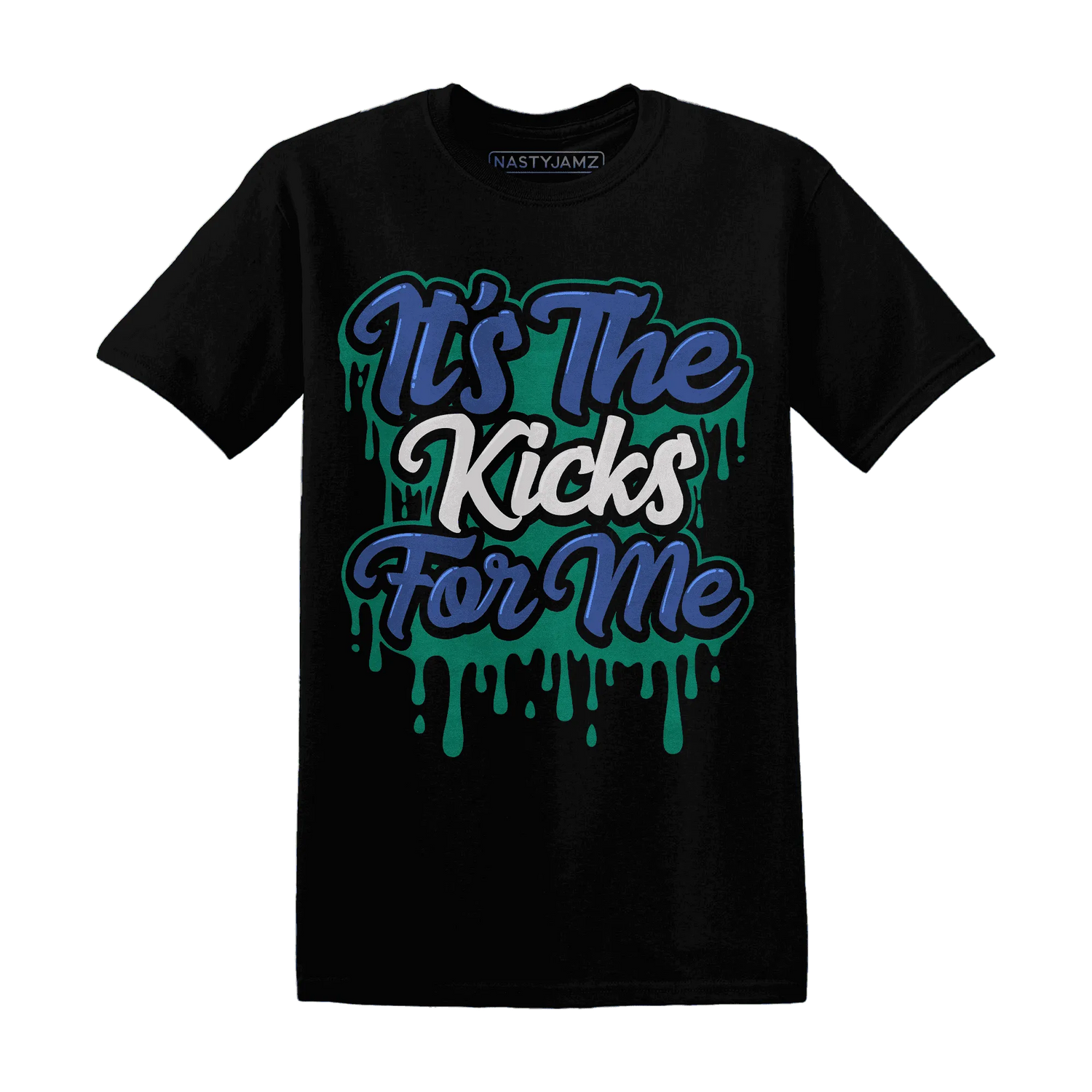 Dunk-Hyper-Royal-Malachite-T-Shirt-Match-Its-The-Kicks