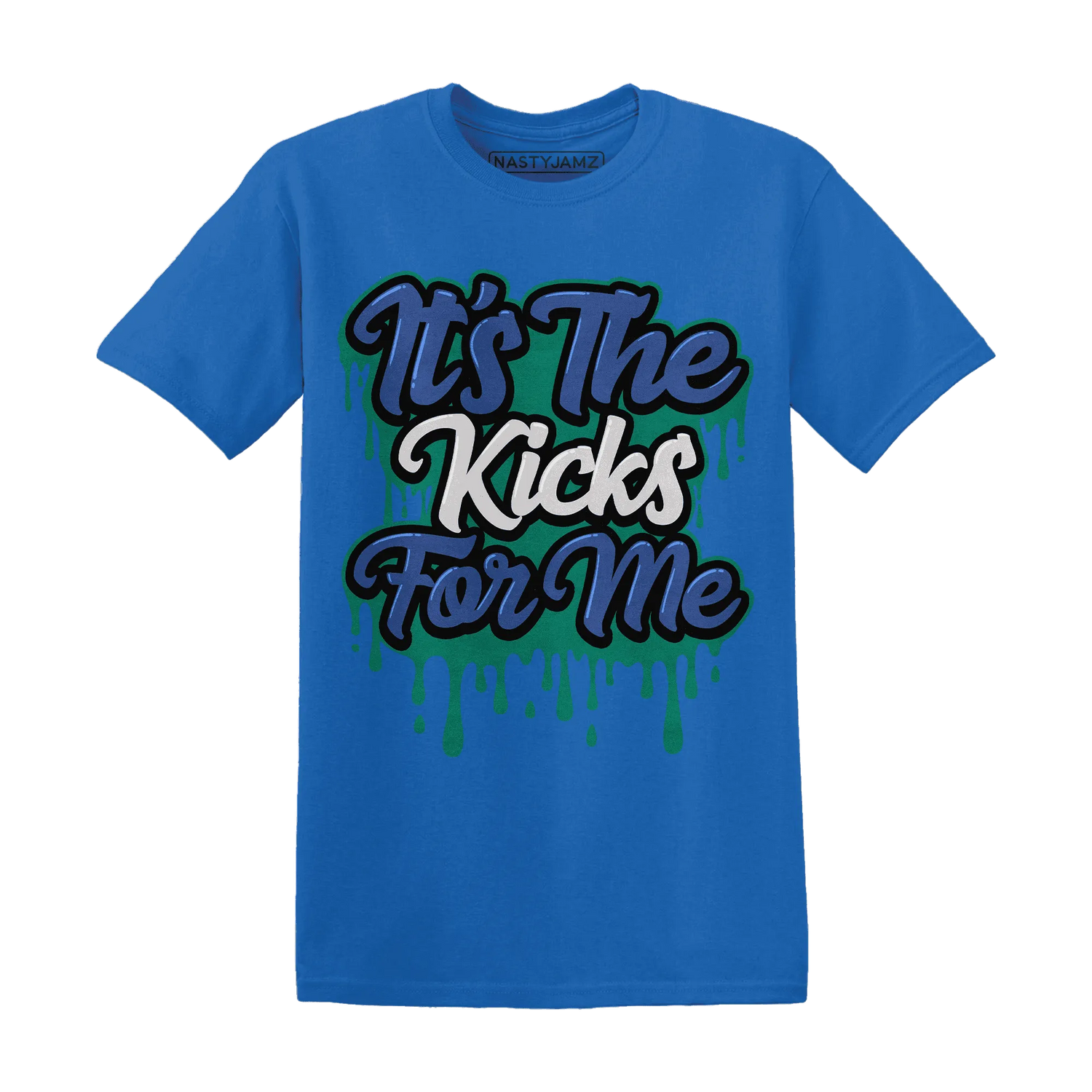 Dunk-Hyper-Royal-Malachite-T-Shirt-Match-Its-The-Kicks