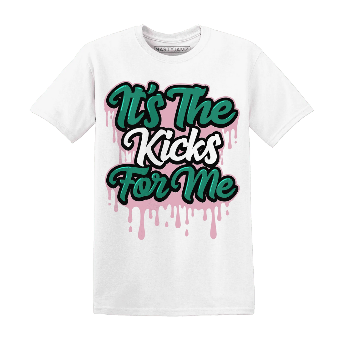 Dunk-Pink-Malachite-Medium-Soft-Low-Sail-NastyJamz-T-Shirt-Match-Its-The-Kicks