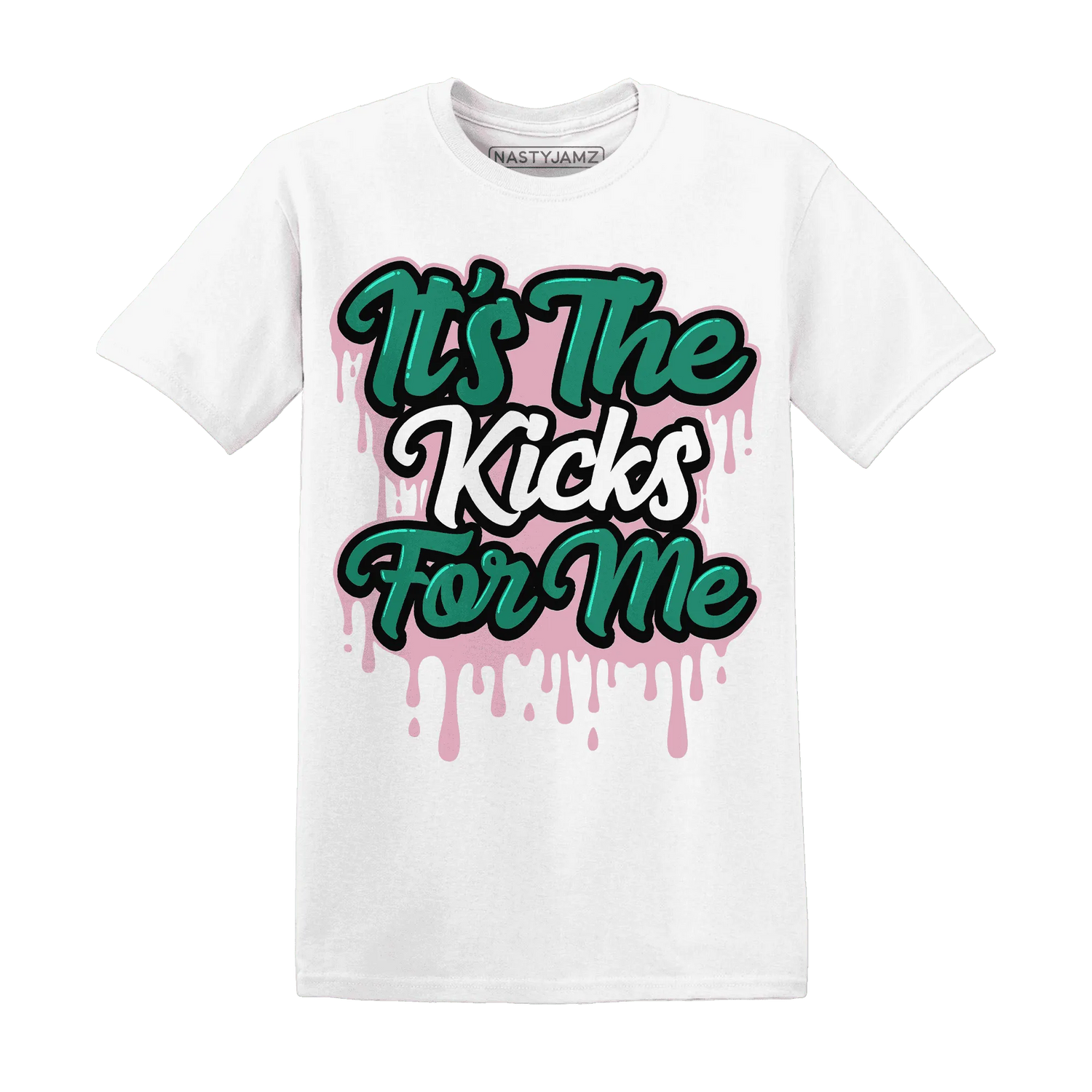 Dunk-Pink-Malachite-Medium-Soft-Low-Sail-NastyJamz-T-Shirt-Match-Its-The-Kicks