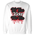 Jumman Jack University Red Sweatshirt Match Its The Kicks - NastyJamz