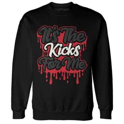 Jumman Jack University Red Sweatshirt Match Its The Kicks - NastyJamz