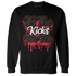 Jumman Jack University Red Sweatshirt Match Its The Kicks - NastyJamz