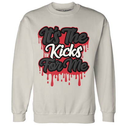Jumman Jack University Red Sweatshirt Match Its The Kicks - NastyJamz