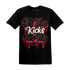 Jumman Jack University Red T Shirt Its The Kicks - NastyJamz