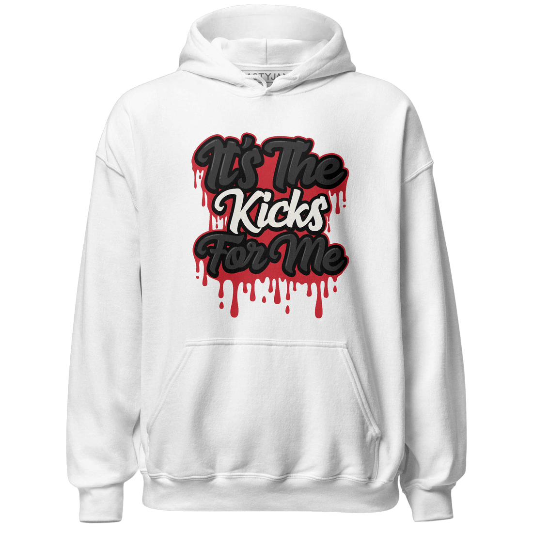 Jumman Jack University Red Hoodie Match Its The Kicks - NastyJamz