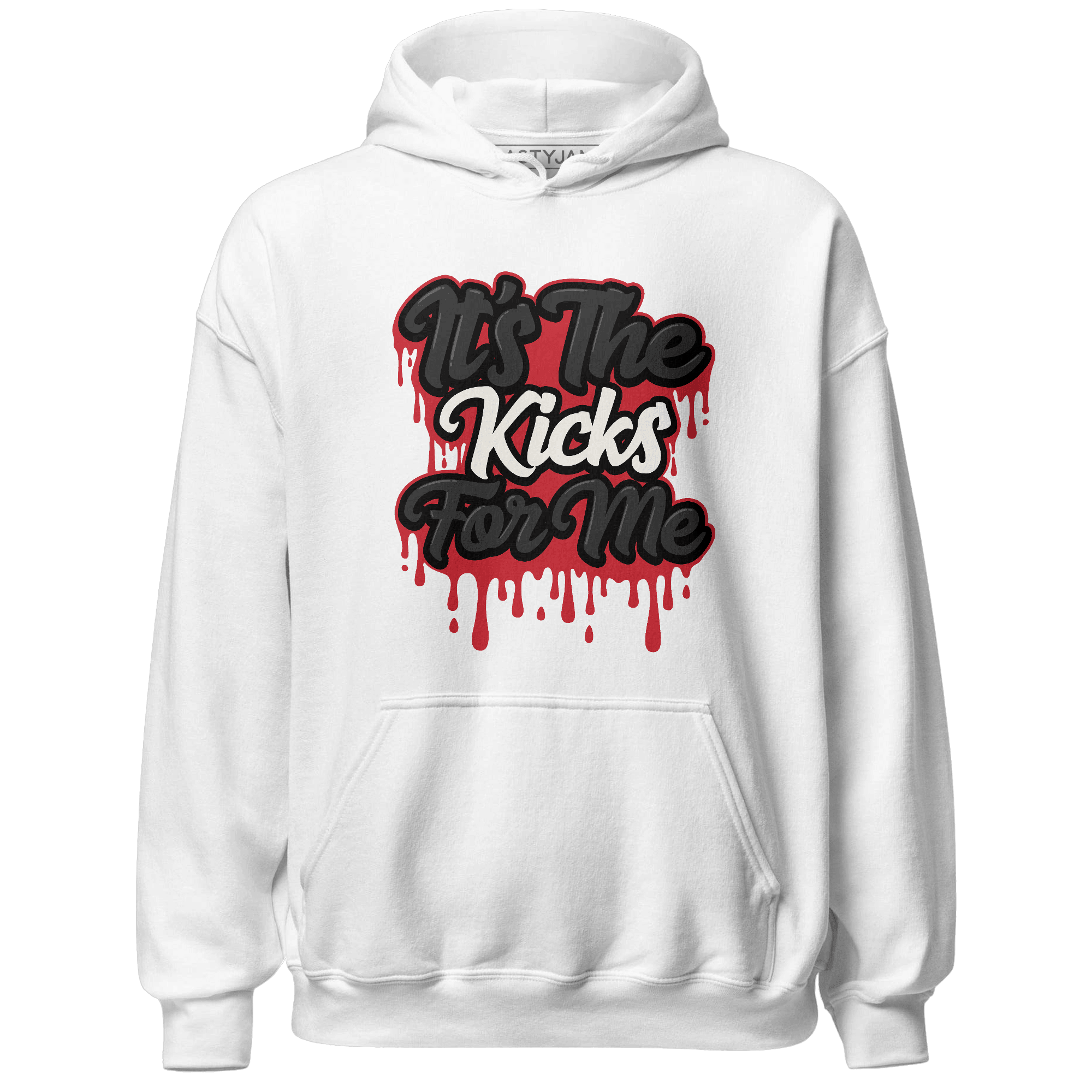 Jumman Jack University Red Hoodie Match Its The Kicks - NastyJamz