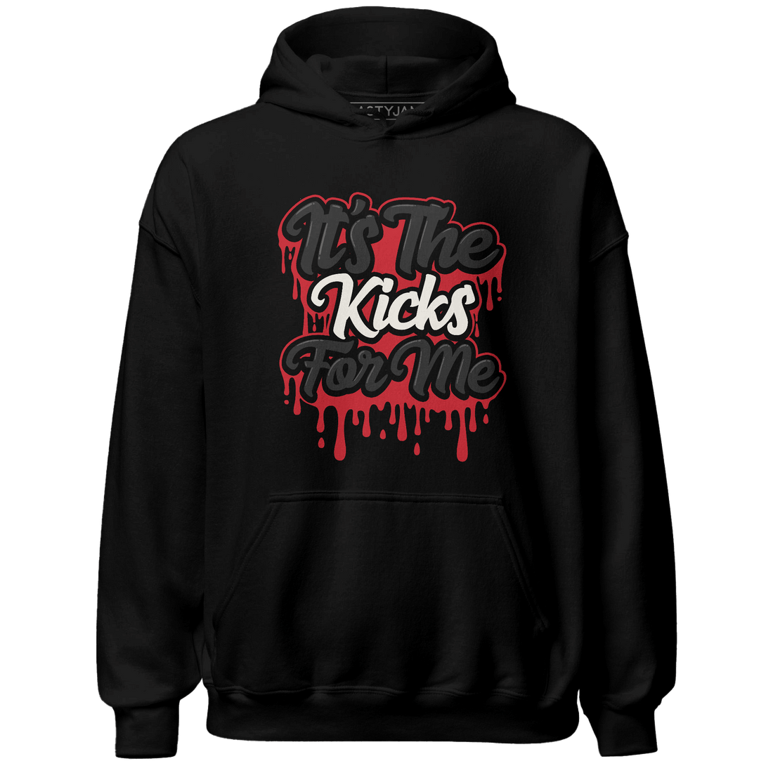 Jumman Jack University Red Hoodie Match Its The Kicks - NastyJamz