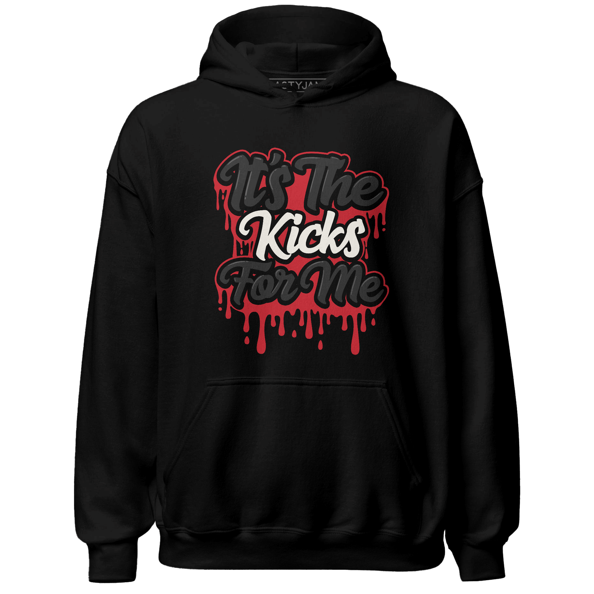 Jumman Jack University Red Hoodie Match Its The Kicks - NastyJamz