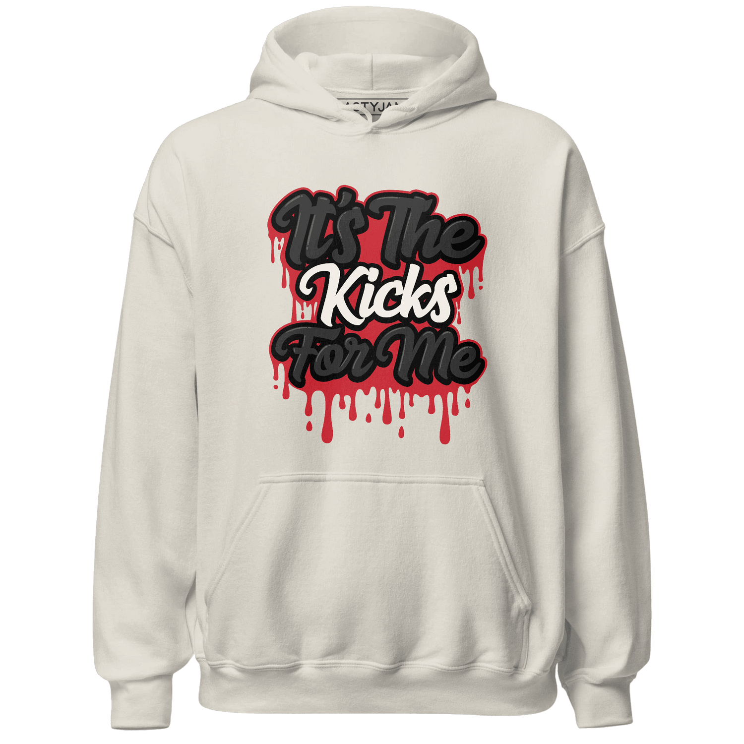 Jumman Jack University Red Hoodie Match Its The Kicks - NastyJamz