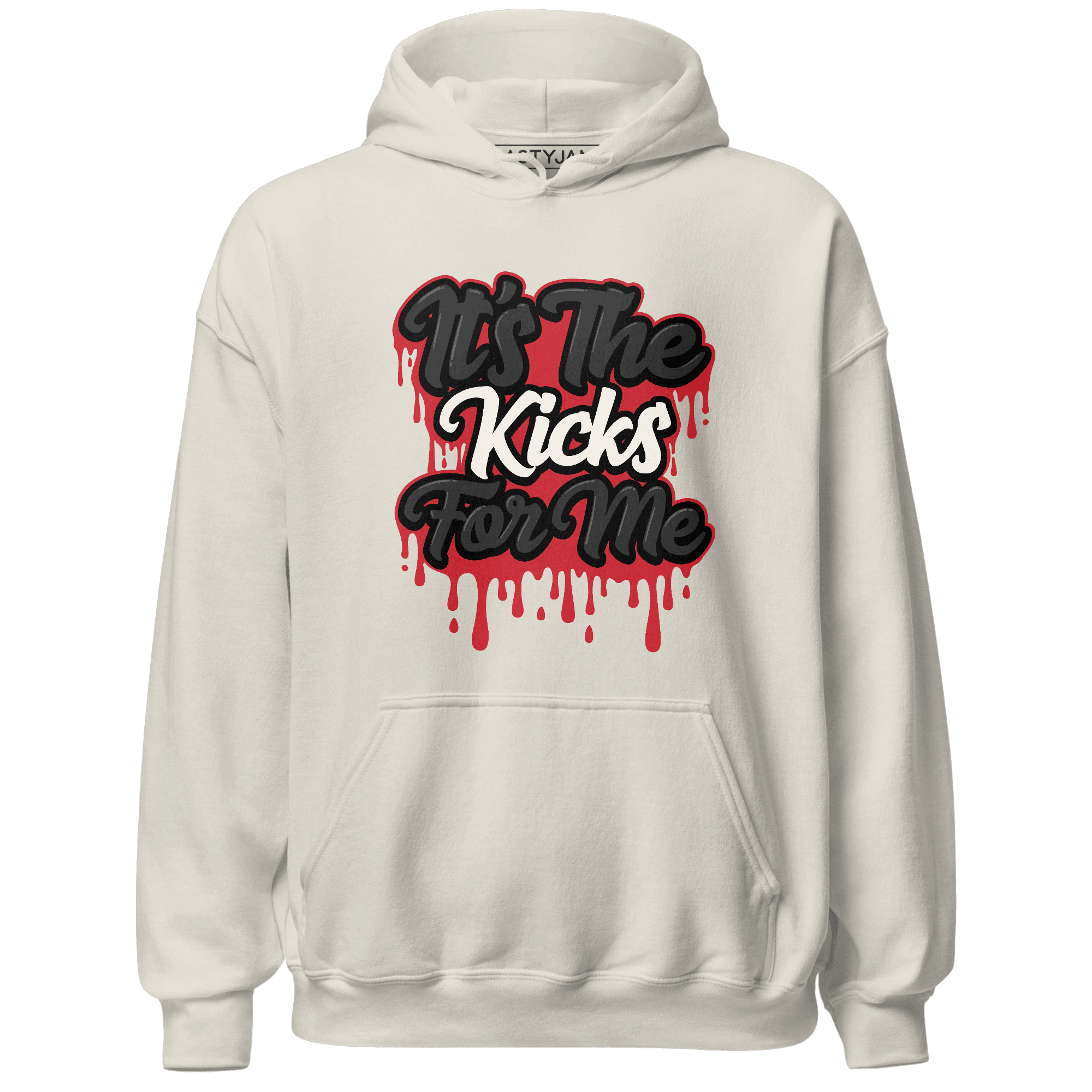 Jumman Jack University Red Hoodie Match Its The Kicks - NastyJamz
