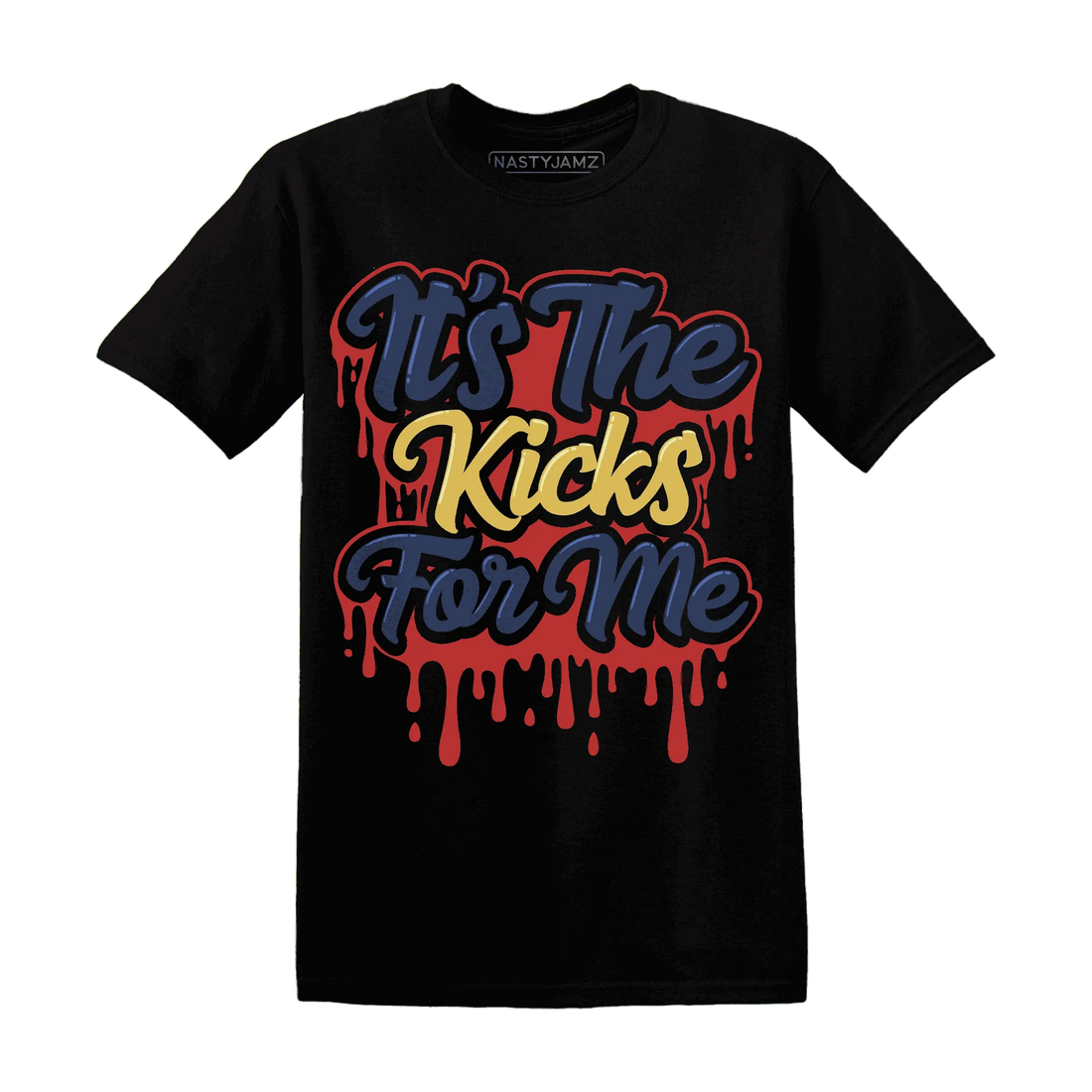 VaporMax-Air-Plus-Midnight-Navy-Gold-Black-NastyJamz-T-Shirt-Match-Its-The-Kicks