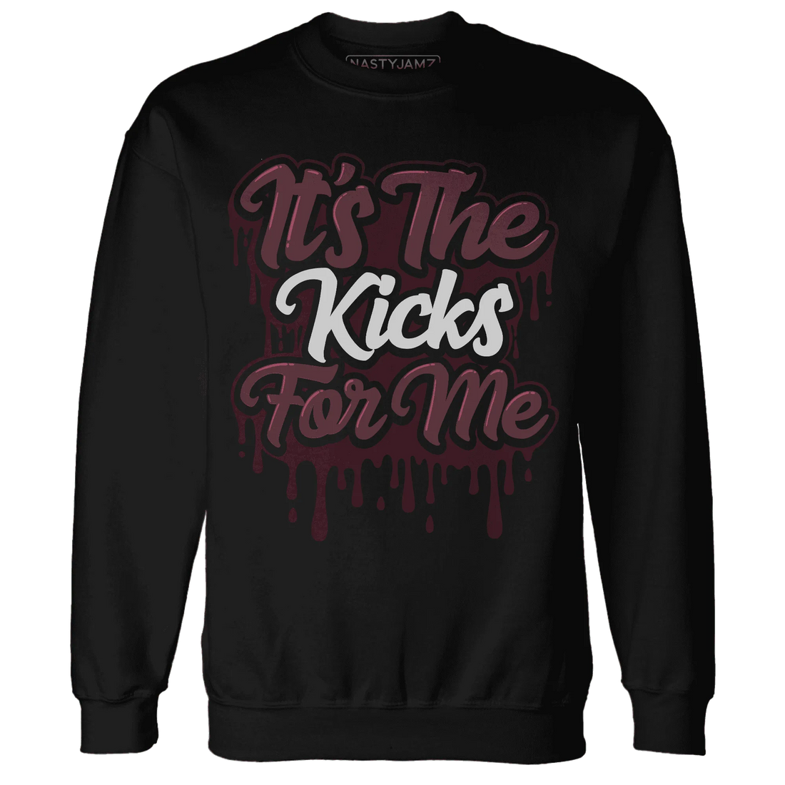 VaporMax-Night-Maron-Burgundy-NastyJamz-Sweatshirt-Match-Its-The-Kicks