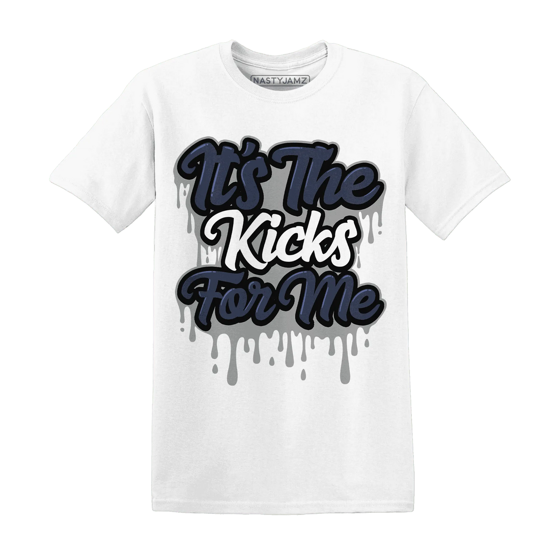 VaporMax-Plus-Midnight-Navy-White-Metallic-Silver-T-Shirt-Match-Its-The-Kicks